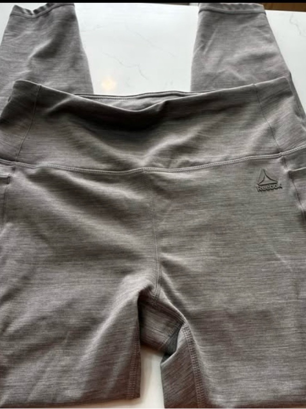 Reebok Gray Girls' Yoga Leggings